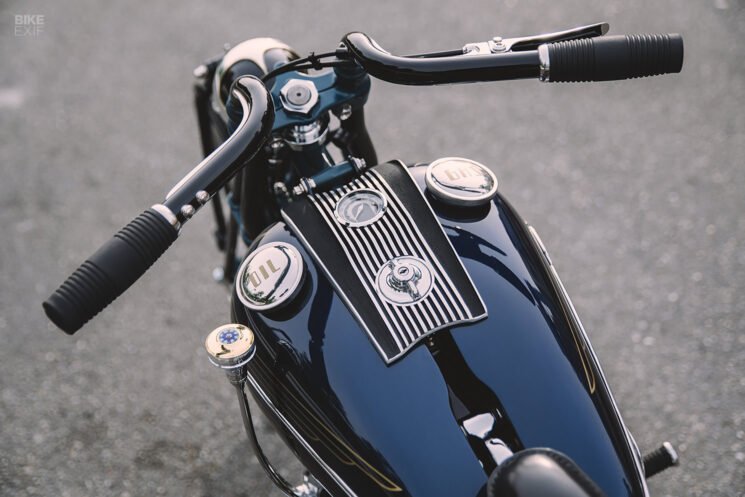 1978 Harley Shovelhead bobber by Asterisk Custom Works