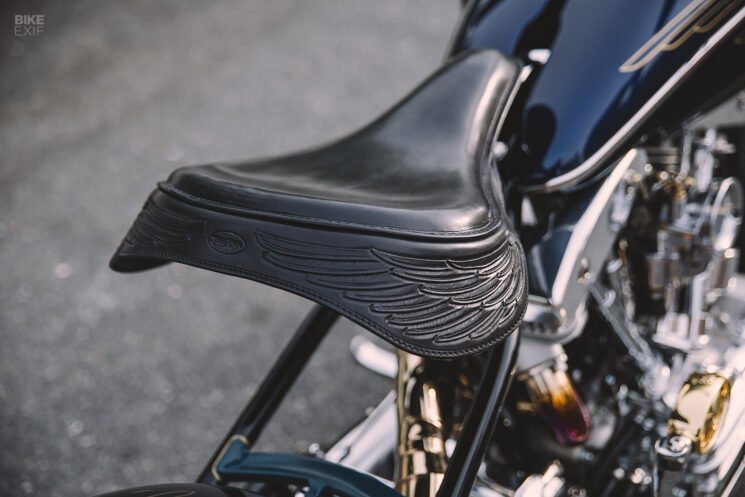 1978 Harley Shovelhead bobber by Asterisk Custom Works