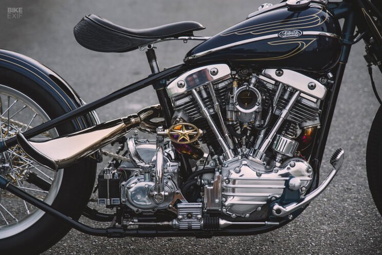 1978 Harley Shovelhead bobber by Asterisk Custom Works