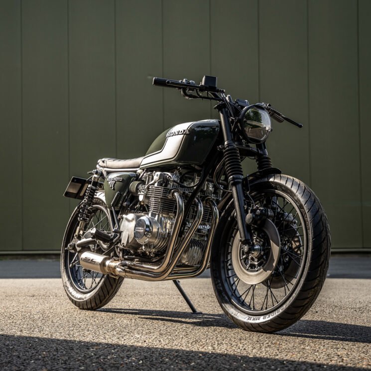 Custom Honda CB550 by Nius Moto