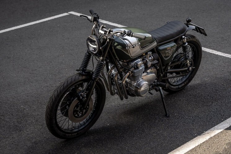 Custom Honda CB550 by Nius Moto