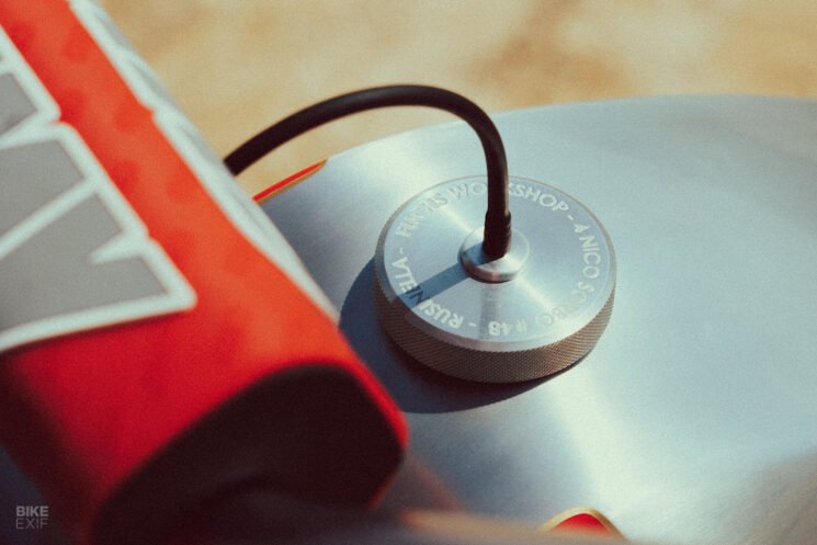 Honda Dominator flat tracker by Fuchs Workshop