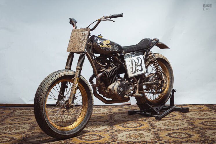 Honda XL500 flat tracker by Gas & Oil Bespoke Motorcycles