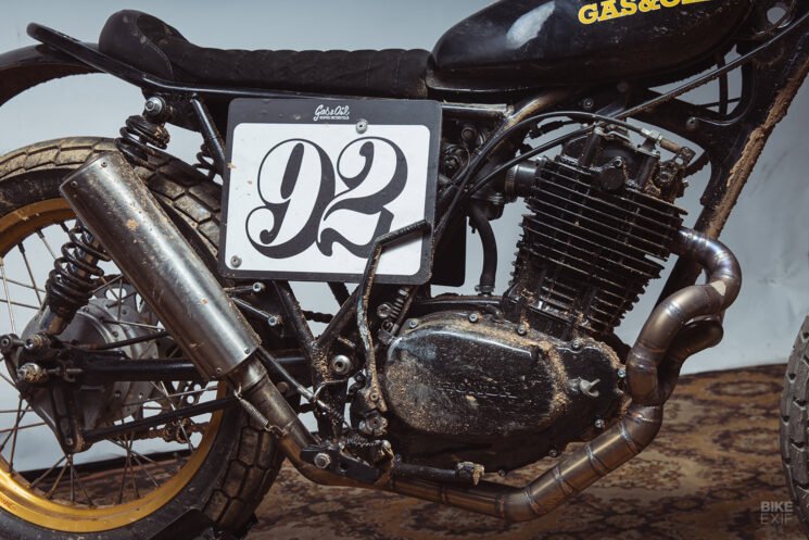 Honda XL500 flat tracker by Gas & Oil Bespoke Motorcycles