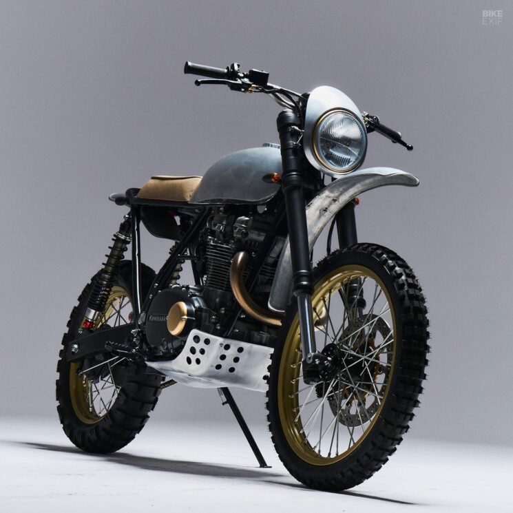 Kawasaki KZ750 scrambler by Easter Spirit, Poland