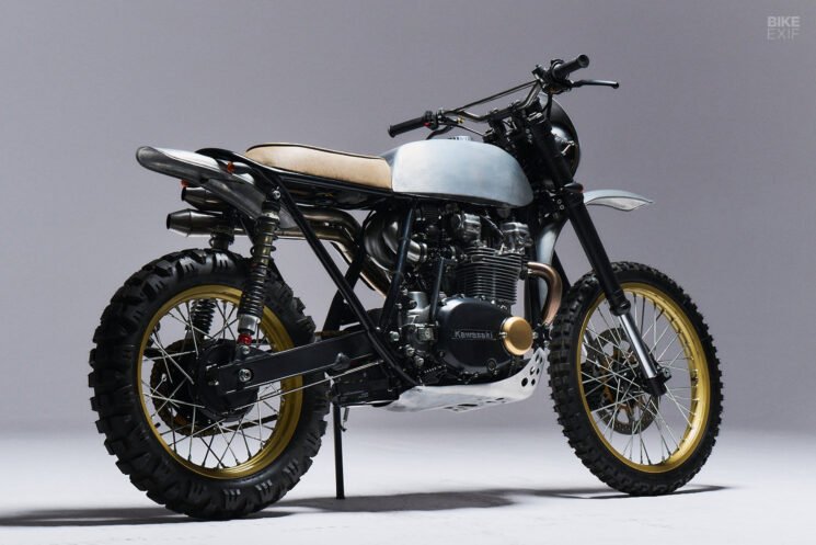 Kawasaki KZ750 scrambler by Easter Spirit, Poland