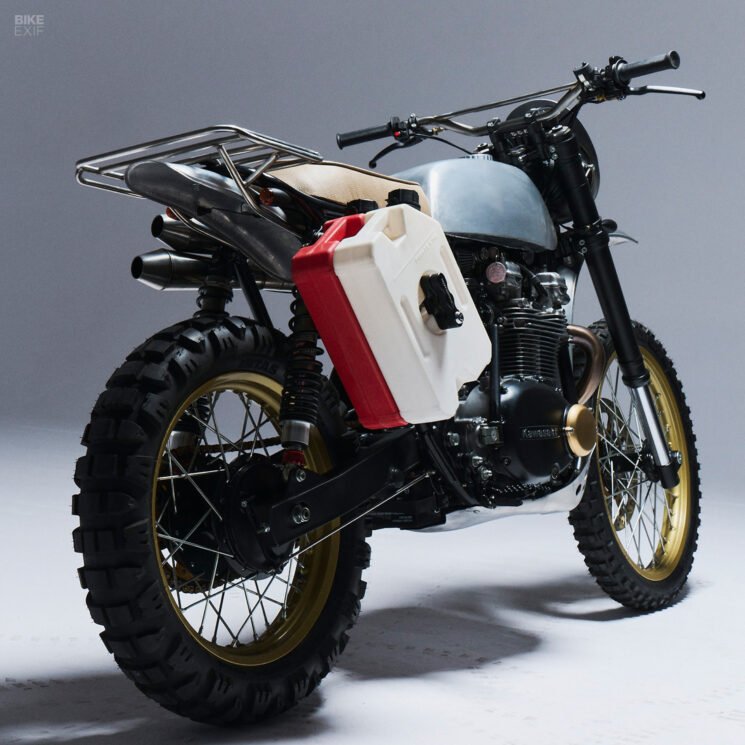 Kawasaki KZ750 scrambler by Easter Spirit, Poland