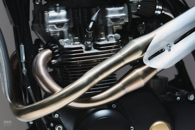 Kawasaki KZ750 scrambler by Easter Spirit, Poland