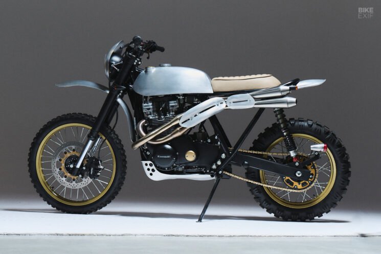 Kawasaki KZ750 scrambler by Easter Spirit, Poland