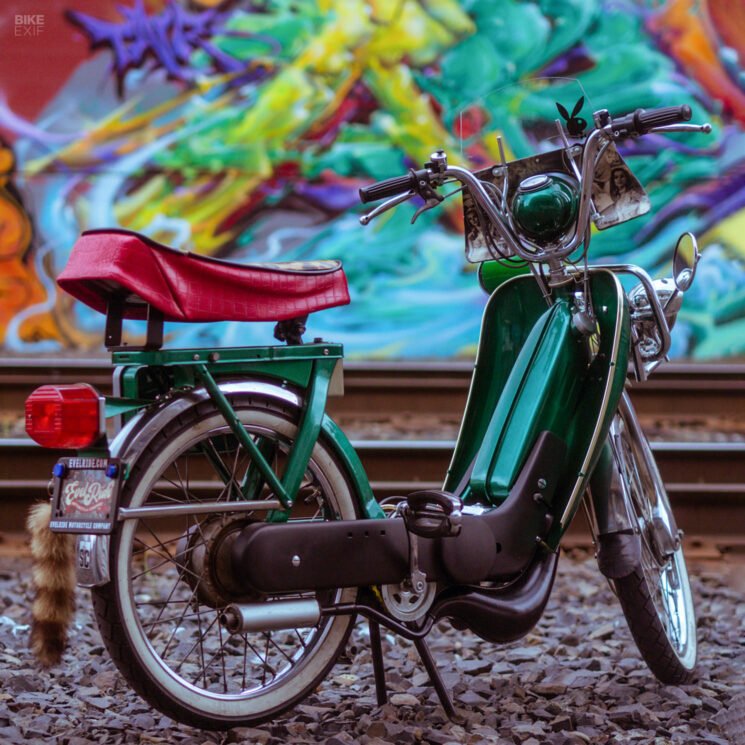 Custom Piaggio Ciao Deluxe moped