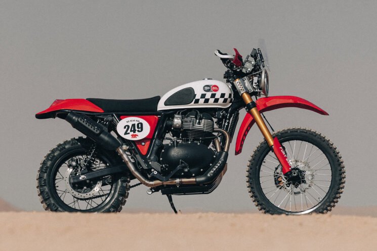 Royal Enfield Bear 650 rally bike by Fuel Motorcycles