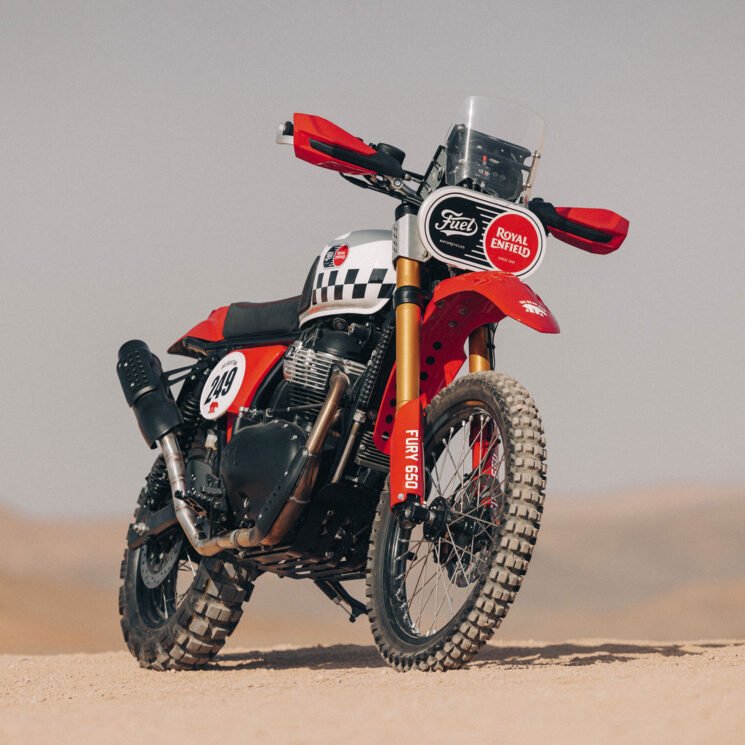 Royal Enfield Bear 650 rally bike by Fuel Motorcycles