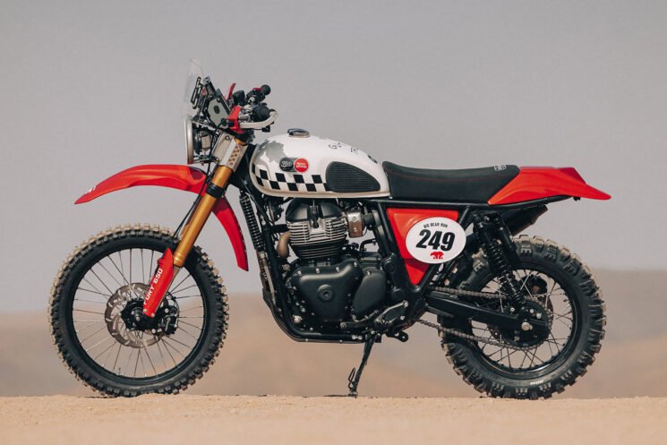 Royal Enfield Bear 650 rally bike by Fuel Motorcycles