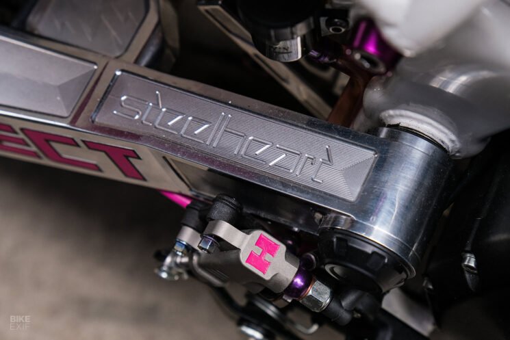 Royal Enfield Guerrilla supermoto by Sticky's Speed Shop x Ryan Roadkill