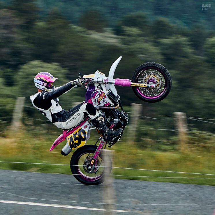 Royal Enfield Guerrilla supermoto by Sticky's Speed Shop x Ryan Roadkill