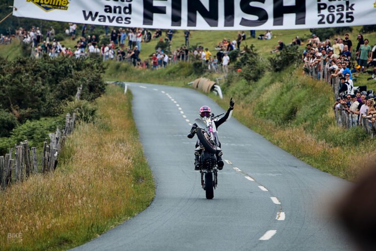 Royal Enfield Guerrilla supermoto by Sticky's Speed Shop x Ryan Roadkill