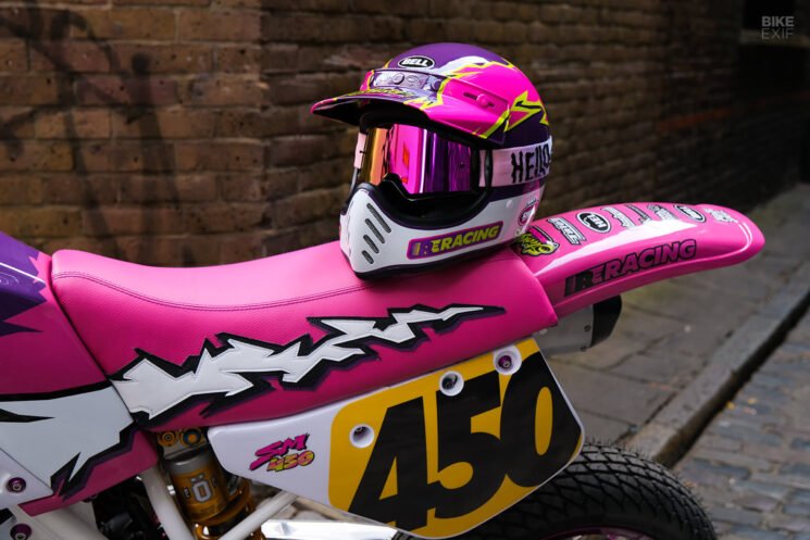 Royal Enfield Guerrilla supermoto by Sticky's Speed Shop x Ryan Roadkill