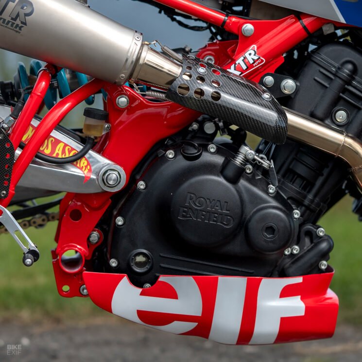 Custom Royal Enfield Guerrilla 450 by XTR Pepo