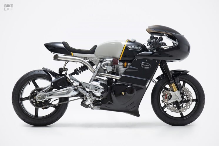 Triumph Thruxton RS café racer by Tamarit Motorcycles