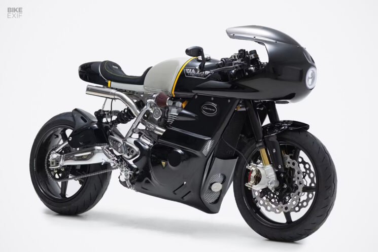 Triumph Thruxton RS café racer by Tamarit Motorcycles