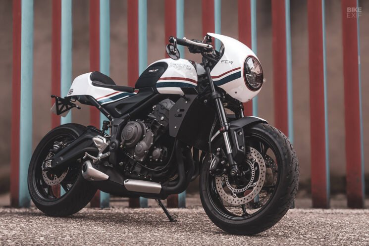 Triumph Trident 660 café racer kit by FCR Original