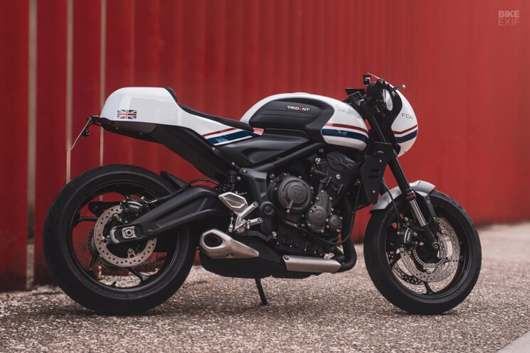 Triumph Trident 660 café racer kit by FCR Original