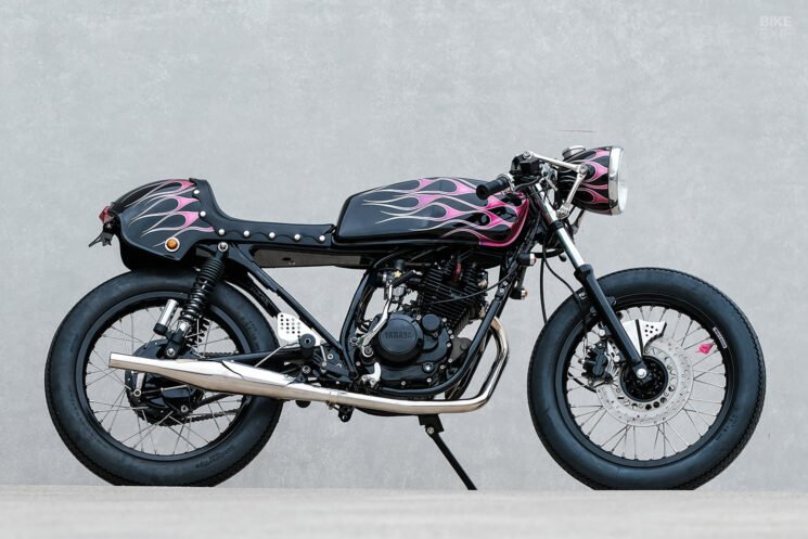 Yamaha SR150 café racer by Mike's Garage