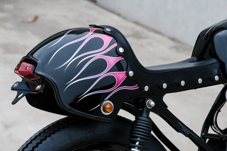 Yamaha SR150 café racer by Mike's Garage