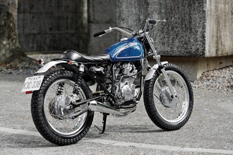 Yamaha SR150 street tracker by 2LOUD Custom