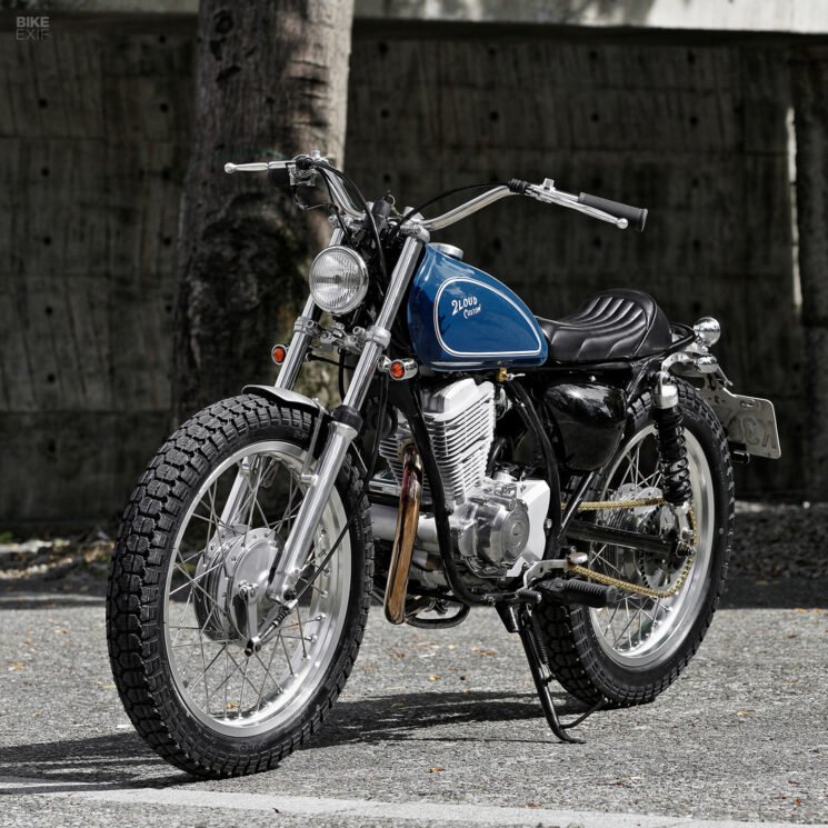 Yamaha SR150 street tracker by 2LOUD Custom