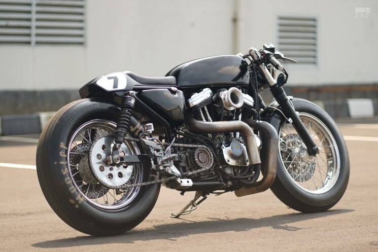 Harley-Davidson Sportster café racer by Solace Motorcycle