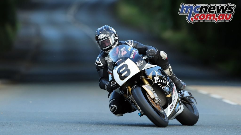 Classic TT Qualifying Jamie Coward