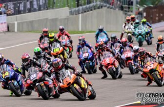 Recapping the Moto2 and Moto3 contests from Sachse...
