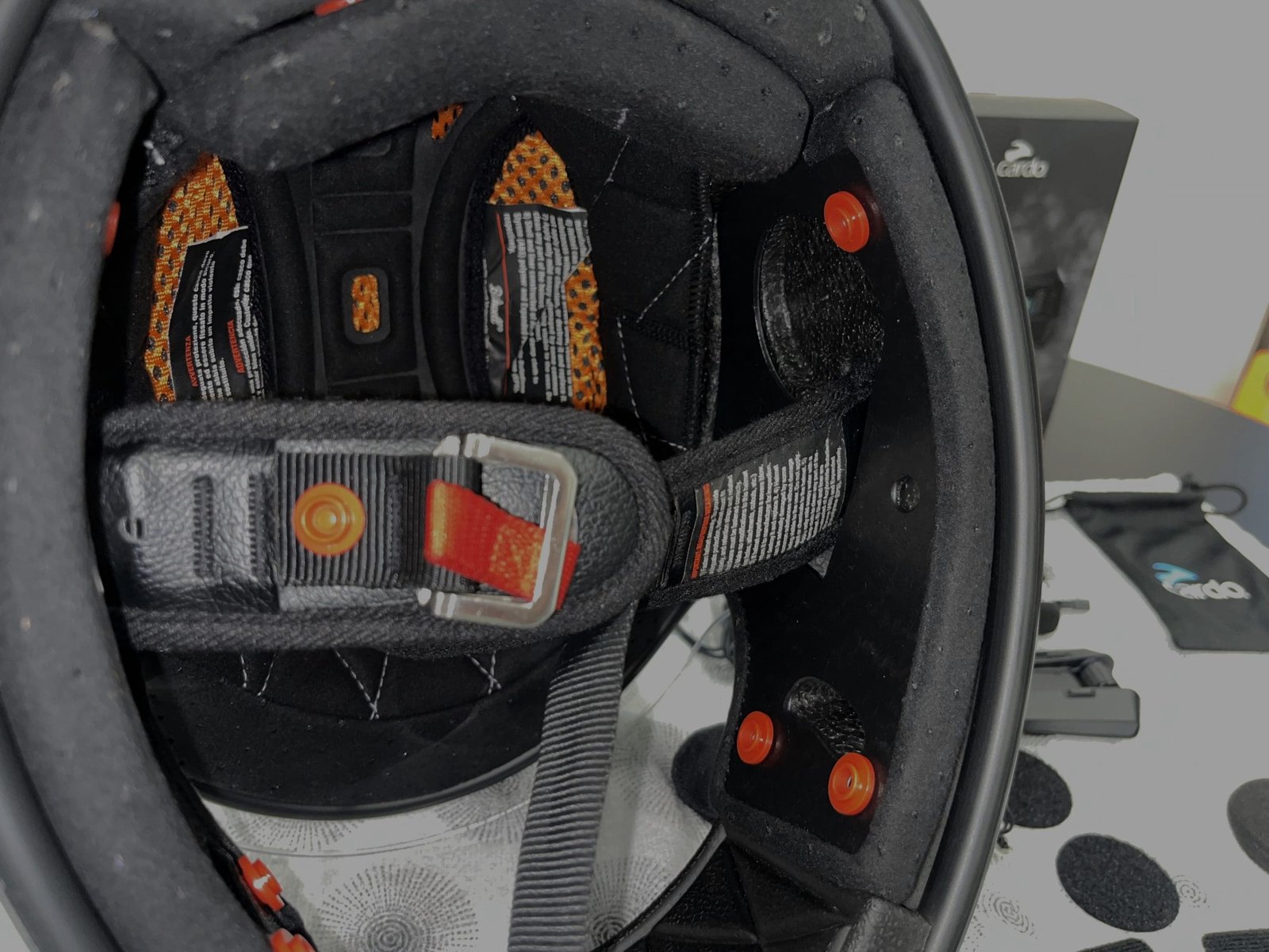 inside of biltwell gringo SV