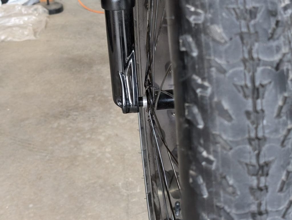 missing wheel bearing cap on himiway d5 pro front wheel