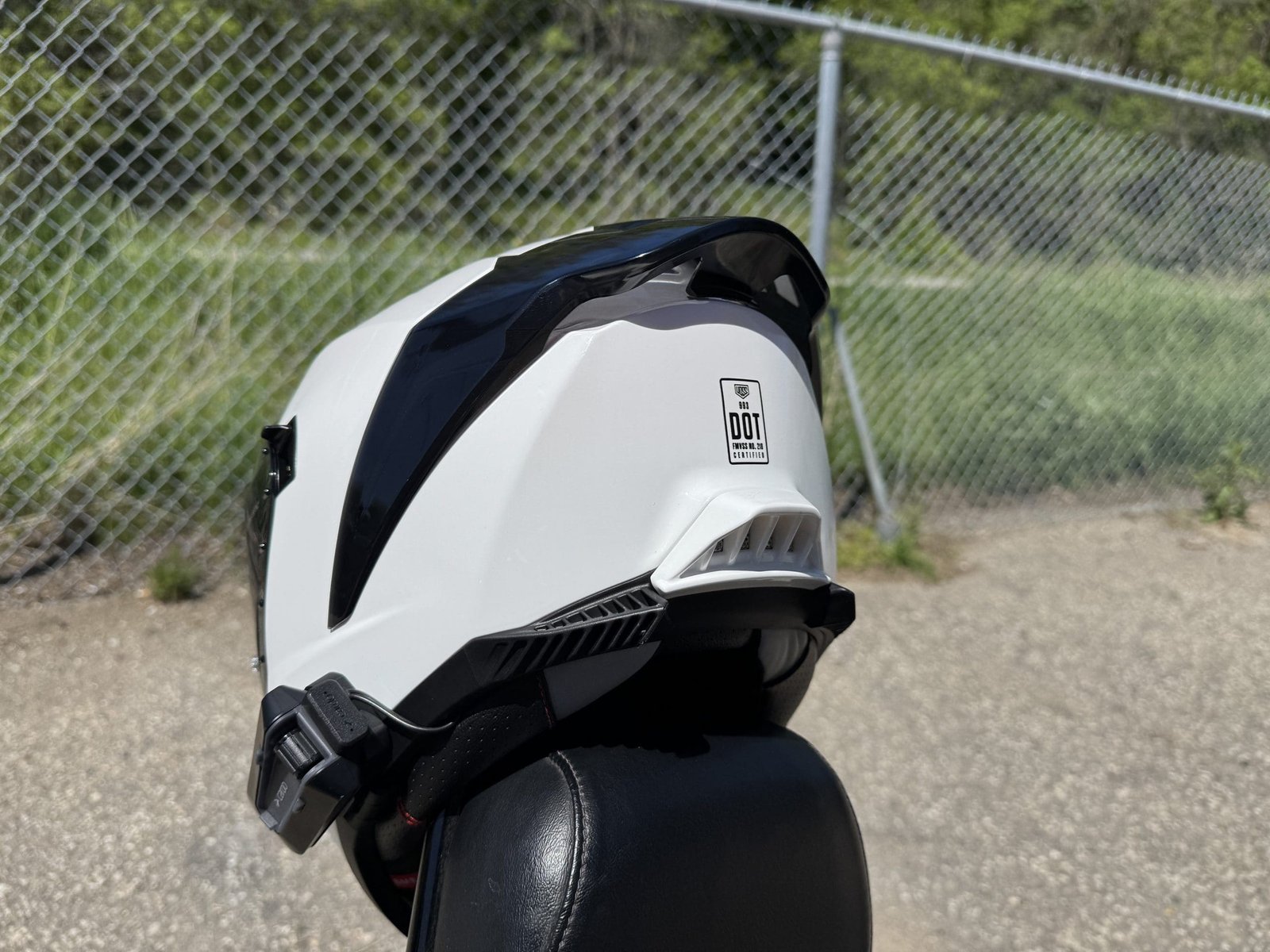 Rear spoiler on the 993 Moto-S