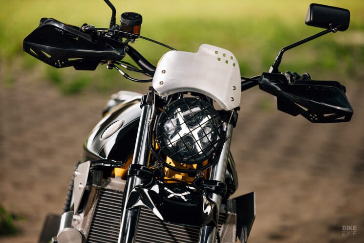 BMW K75 scrambler by 72 Performance USA