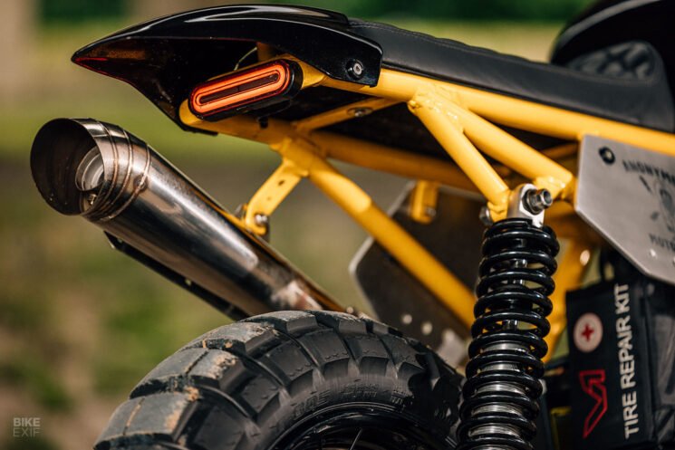 BMW K75 scrambler by 72 Performance USA