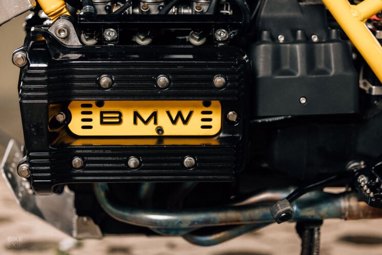 BMW K75 scrambler by 72 Performance USA