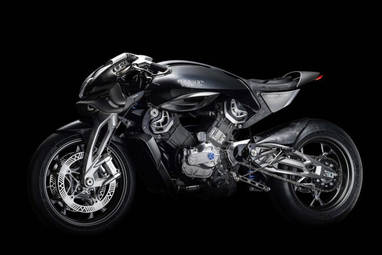 Brough Superior x Richard Mille RMB01 boutique motorcycle