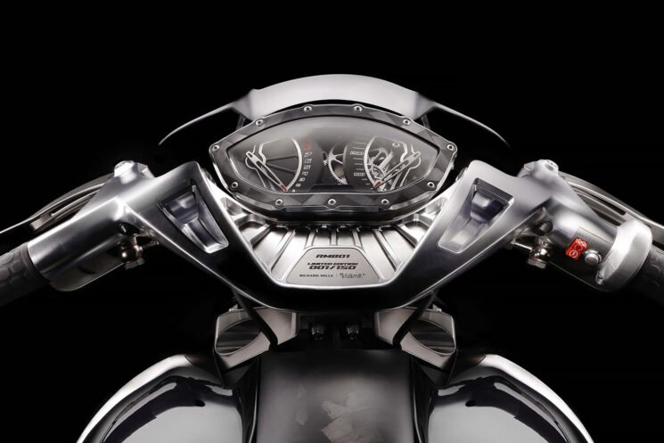 Brough Superior x Richard Mille RMB01 boutique motorcycle