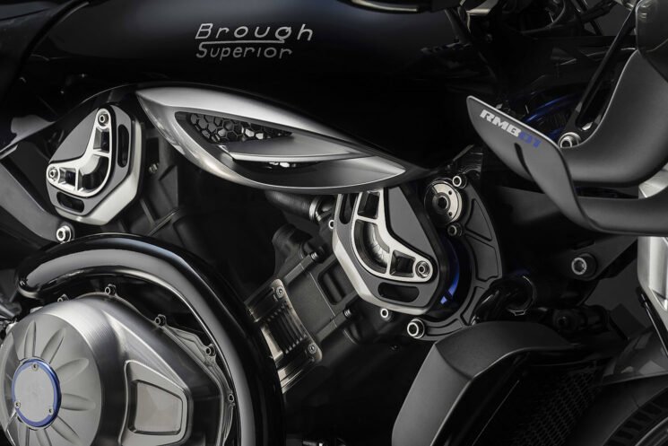 Brough Superior x Richard Mille RMB01 boutique motorcycle
