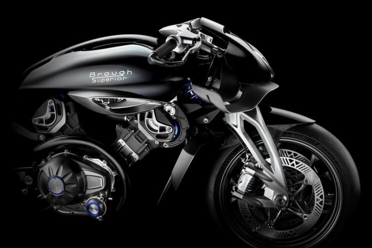 Brough Superior x Richard Mille RMB01 boutique motorcycle