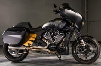 Blacktop Brawler: A Custom Indian Chieftain for a ...