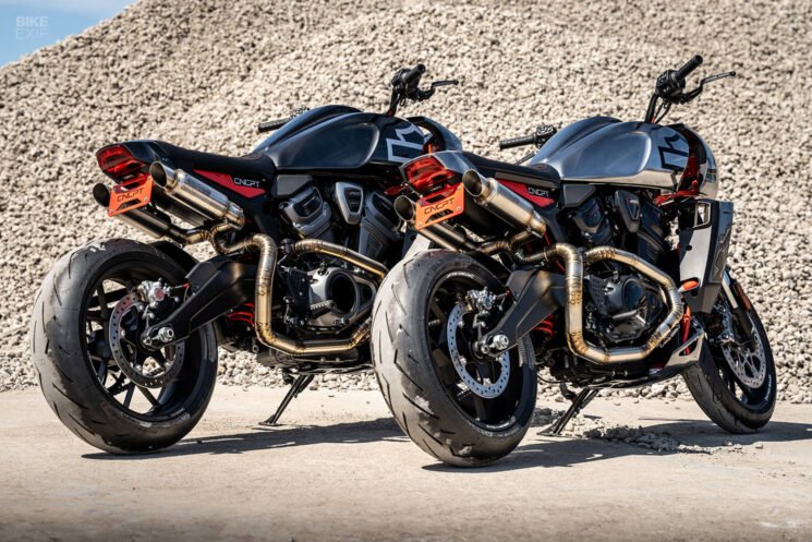Harley-Davidson Pan America custom bike kit by CNCPT Moto and Powerbrick