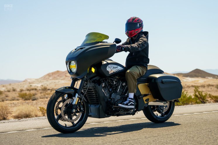 Indian Chieftain performance bagger by Kraus Motor Co.