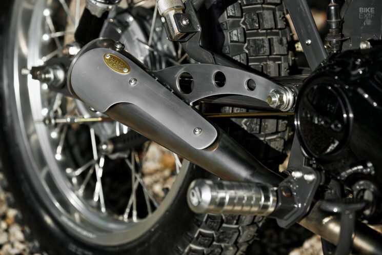 Kymco KTR 150 scrambler by 2LOUD Custom