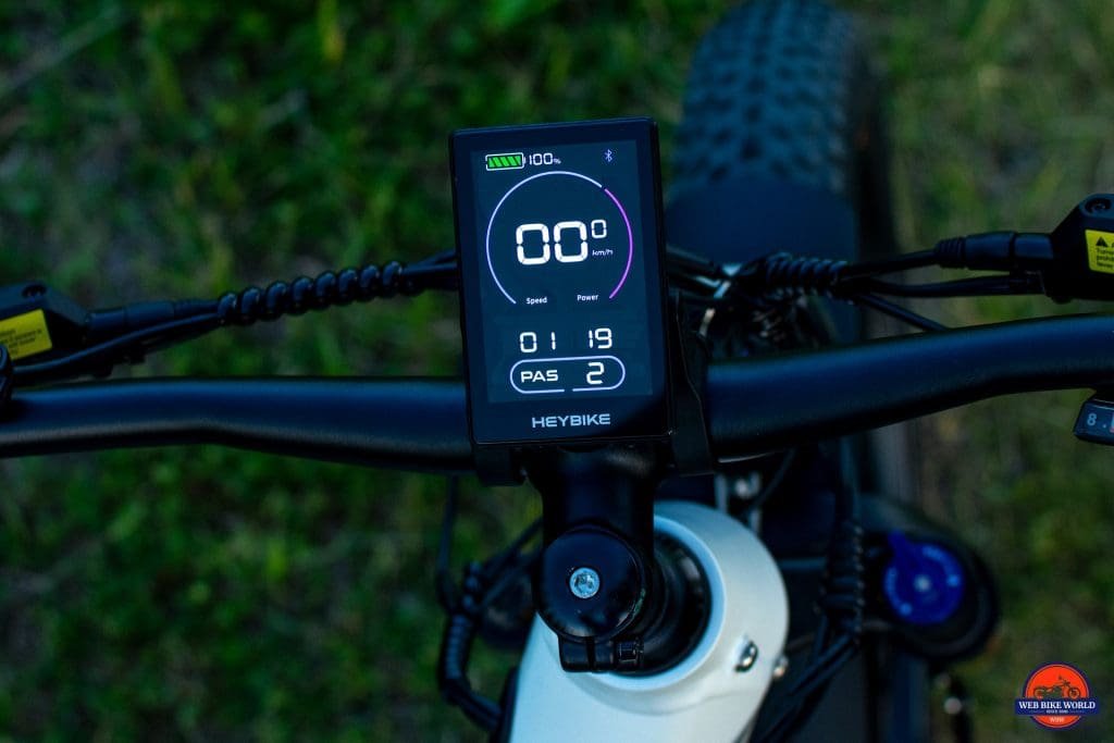 2025 heybike alpha display