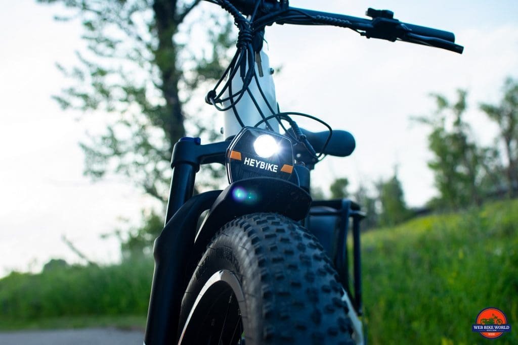 2025 heybike alpha headlight