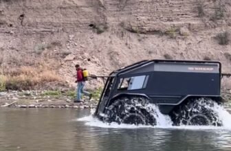 A Weed Control Company Drove an ATV Through a Stre...